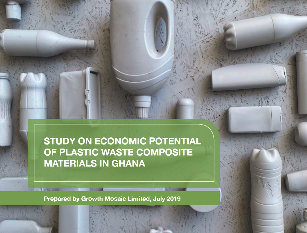Study on Economic Potential of Plastic Waste Composite Materials in Ghana
