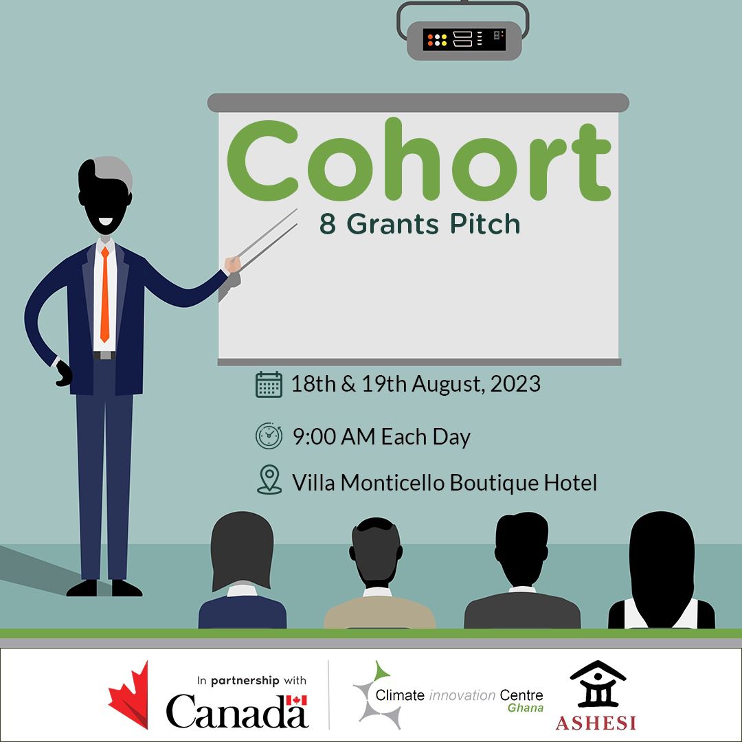 Featured image for “The Ghana Climate Innovation Centre’s Eighth Cohort Pitch for Grant Funding”